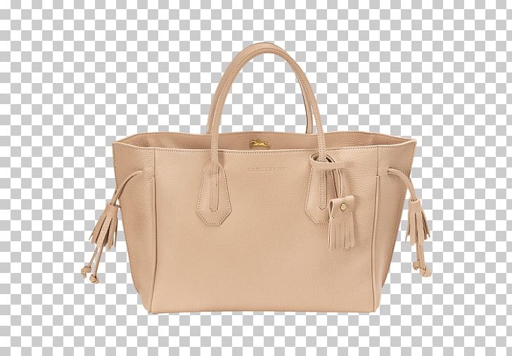 Tote Bag Leather Longchamp Clothing Accessories PNG, Clipart, Accessories, Bag, Beige, Brown, Clothing Accessories Free PNG Download