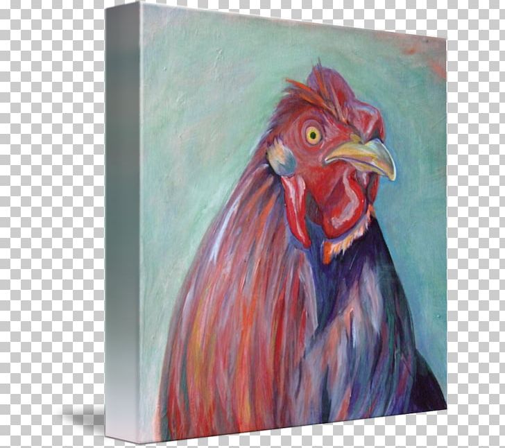 Rooster Chicken Painting Acrylic Paint PNG, Clipart, Acrylic Paint, Acrylic Resin, Animals, Art, Beak Free PNG Download