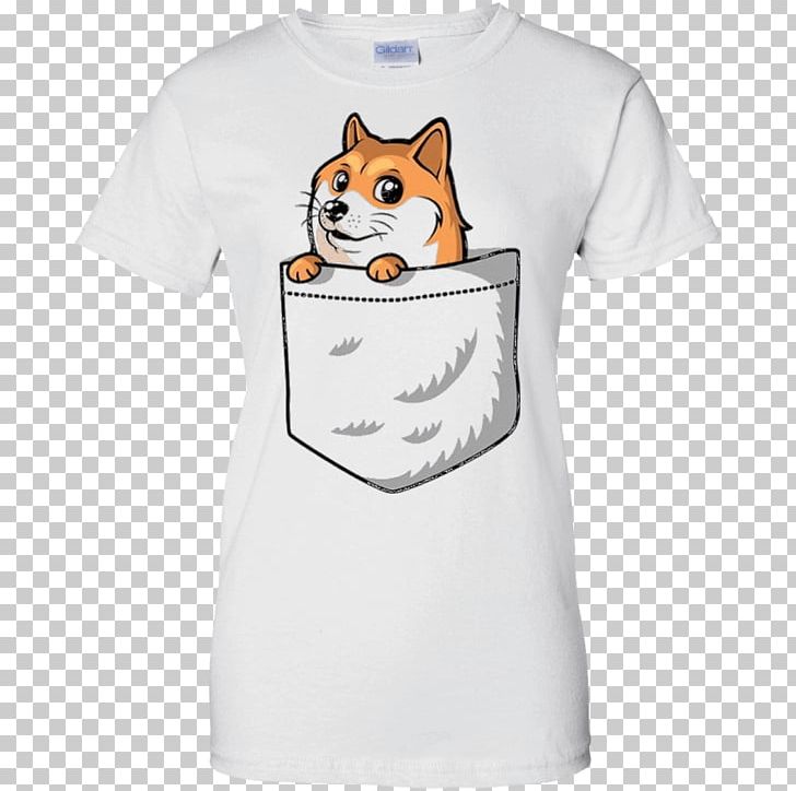 T Shirt Doge Pocket Png Clipart Active Shirt Clothing Dog