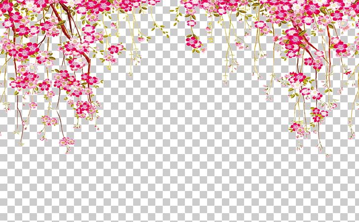 Euclidean Flower PNG, Clipart, Border, Cherry Blossom, Decorative Patterns, Design, Desktop Wallpaper Free PNG Download