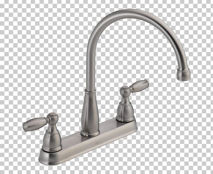 Tap Sink Kitchen Moen Handle PNG, Clipart, Bathroom, Bathtub Accessory, Brass, Delta, Delta Faucet Company Free PNG Download