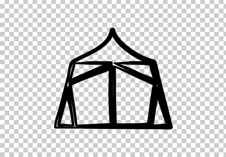 Tent Camping Computer Icons Campsite PNG, Clipart, Angle, Area, Black, Black And White, Brand Free PNG Download