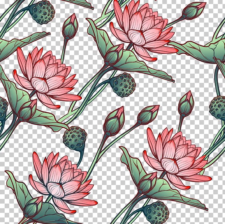 Water Lily Floral Design Nelumbo Nucifera Flower PNG, Clipart, Abstract, Art, Avoid Vector, Big Picture, Branch Free PNG Download