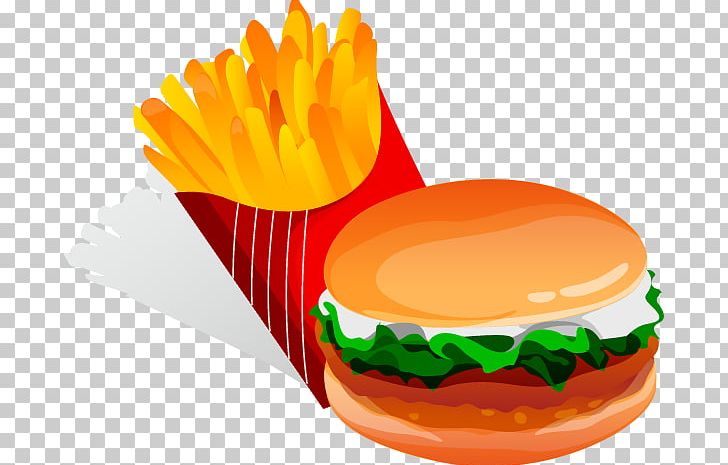 Hamburger French Fries Fast Food Cheeseburger PNG, Clipart, Cheeseburger, Creative Design, Cuisine, Decorative, Encapsulated Postscript Free PNG Download