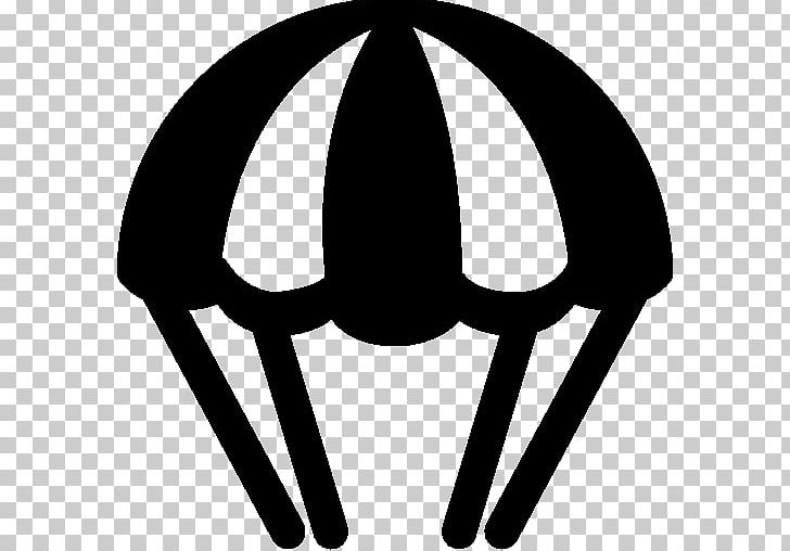 Parachute Computer Icons Parachuting Canopy PNG, Clipart, Artwork, Black And White, Canopy, Caopy, Circle Free PNG Download