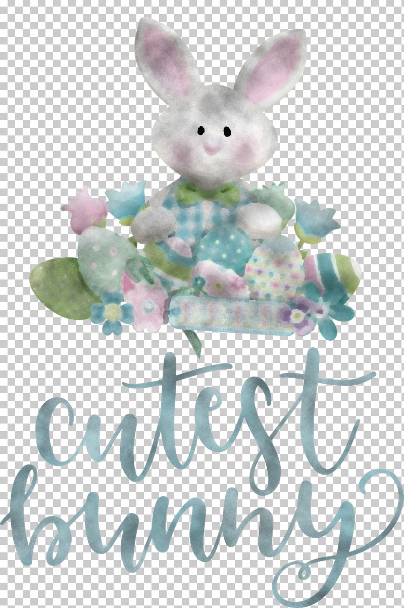 Cutest Bunny Happy Easter Easter Day PNG, Clipart, Biology, Cutest Bunny, Easter Bunny, Easter Day, Flower Free PNG Download