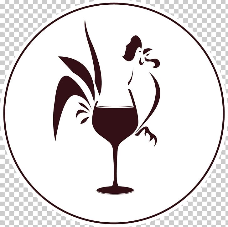 Rooster フレンチワインバル Le Coq Au Vin（レ・コッコーヴァン） 銀座・新橋 Wine Glass PNG, Clipart, Beak, Bird, Black And White, Chicken, Chicken As Food Free PNG Download