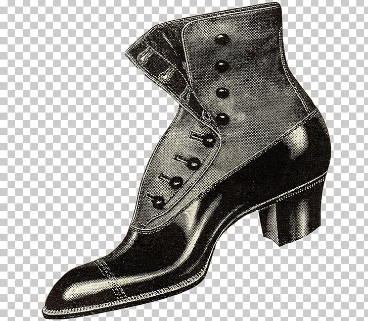 Shoe Boot Advertising Vintage Clothing PNG, Clipart, Advertising, Antique, Black, Boot, Button Free PNG Download