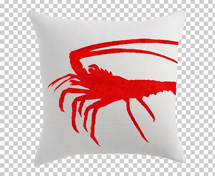 Spiny Lobster Seafood Pillow Cushion PNG, Clipart, Cushion, Fish, Fisherman, Flour Sack, Linen Free PNG Download