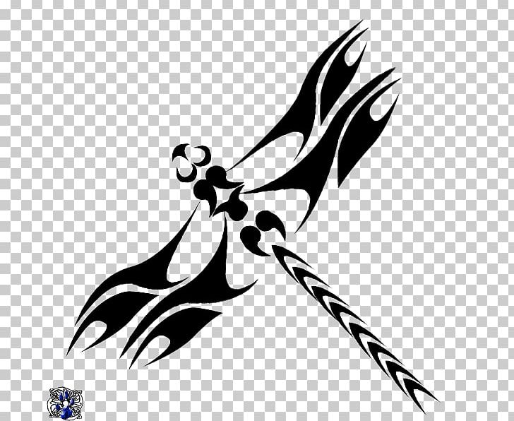 Tattoo Dragonfly Tribe Drawing PNG, Clipart, Art, Beak, Bird, Black, Blackandgray Free PNG Download