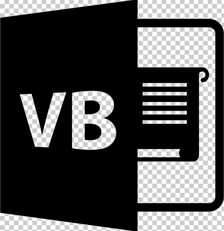 Visual Basic .NET Computer Icons PNG, Clipart, Area, Basic, Black And White, Brand, Computer Icons Free PNG Download