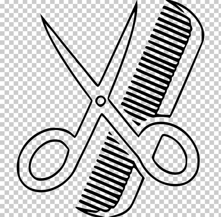 Hairstyle Cosmetologist PNG, Clipart, Angle, Black And White, Brush, Circle, Cosmetologist Free PNG Download