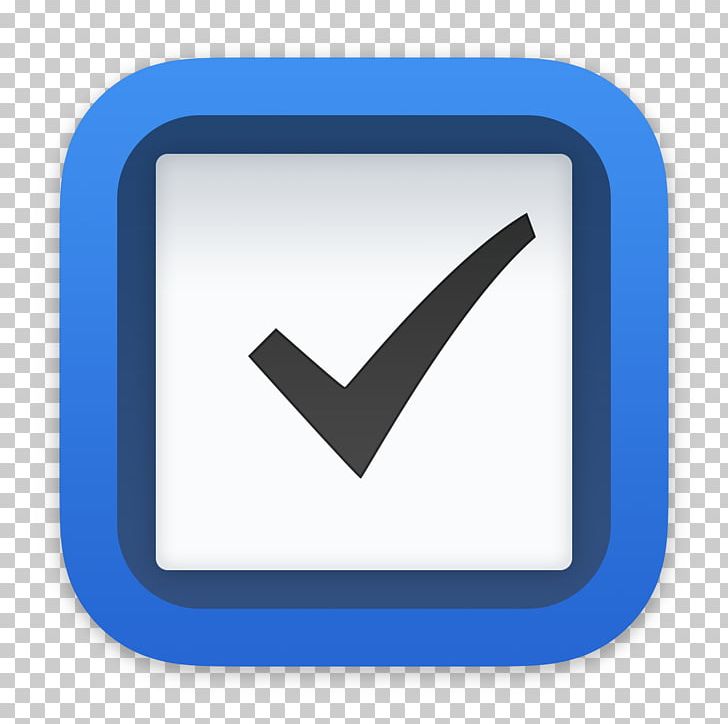 Things App Store MacOS OmniFocus PNG, Clipart, Action Item, Angle, App Store, Blue, Electric Blue Free PNG Download