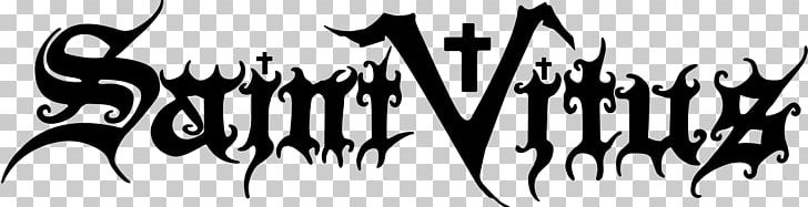 Logo Saint Vitus Born Too Late Decibel Heavy Metal PNG, Clipart, Black And White, Black Metal, Brand, Computer Wallpaper, Desktop Wallpaper Free PNG Download