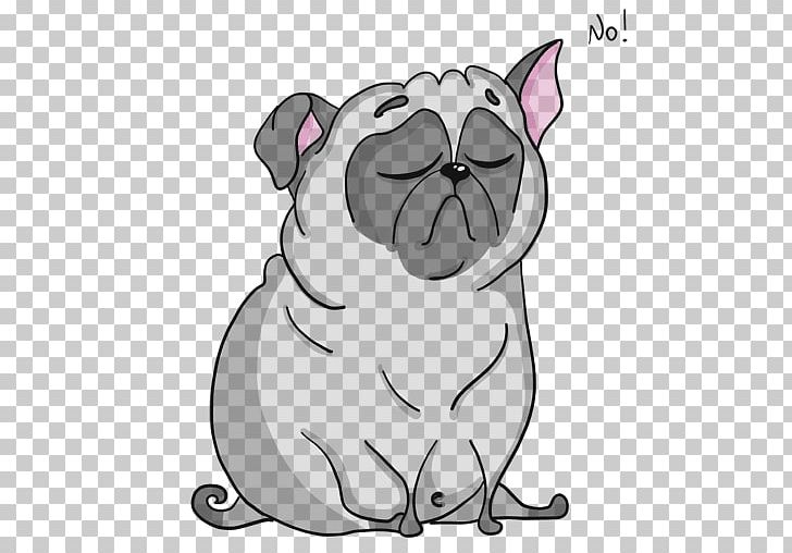 Pug Puppy Dog Breed Bulldog Sticker PNG, Clipart, Animals, Black, Breed, Carnivoran, Cat Like Mammal Free PNG Download