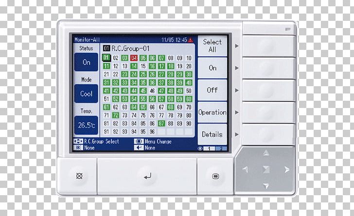 Computer Software Fujitsu Remote Controls Variable Refrigerant Flow System PNG, Clipart, Air Conditioner, Communication, Computer Software, Controller, Display Device Free PNG Download