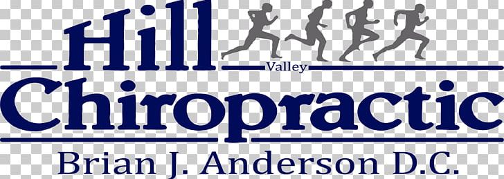 Hill Valley Chiropractic Chiropractor Organization Logo PNG, Clipart, Advertising, Area, Banner, Blue, Brand Free PNG Download