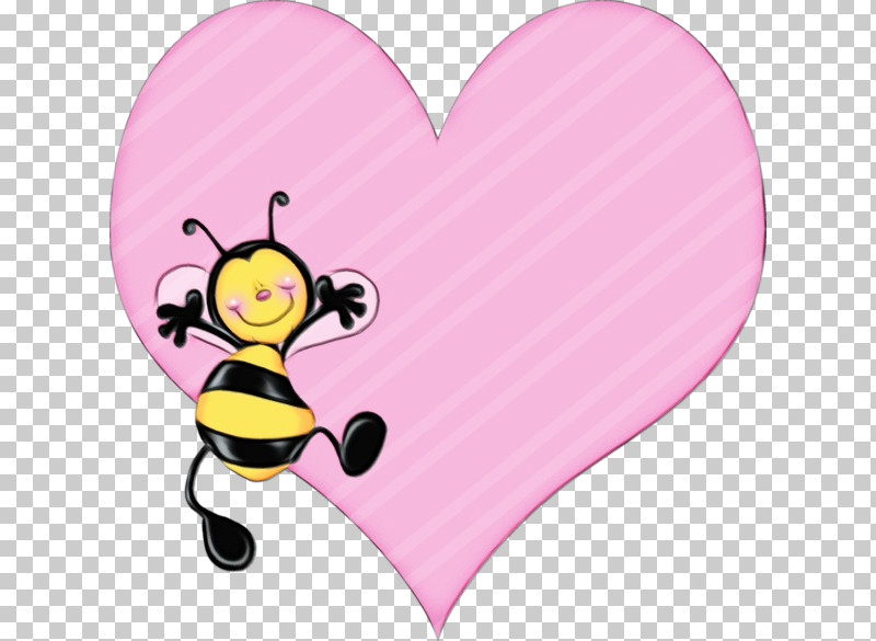 Insects Pollinator Heart Character Cartoon PNG, Clipart, Cartoon, Character, Heart, Insects, M095 Free PNG Download