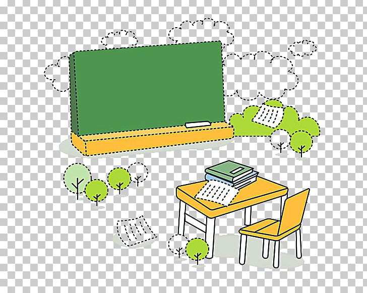 Classroom Blackboard PNG, Clipart, Back To School, Book, Cartoon, Chair, Desk Free PNG Download