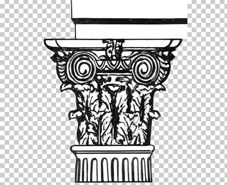 Corinthian Order Composite Order Capital Classical Order Tuscan Order PNG, Clipart, Ancient Roman Architecture, Architecture, Art, Baas, Black And White Free PNG Download