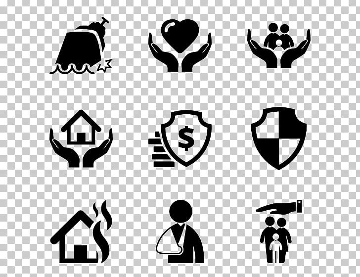 Home Insurance Computer Icons Insurance Agent PNG, Clipart, Aviva, Black, Black And White, Brand, General Insurance Free PNG Download