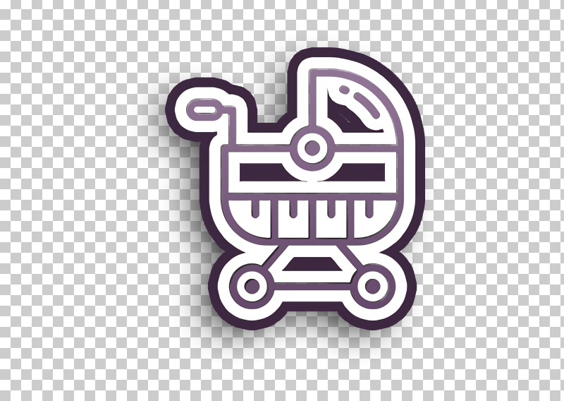 Stroller Icon Baby Shower Icon PNG, Clipart, Baby Shower Icon, Logo, M, Meter, Purple Free PNG Download