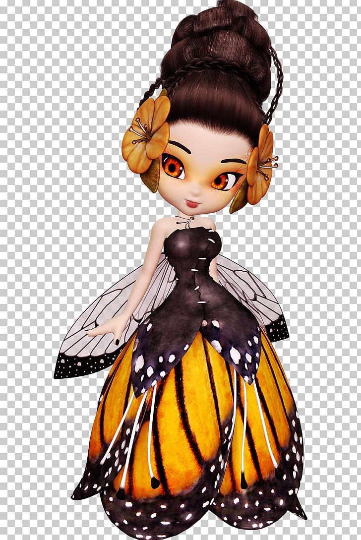 Monarch Butterfly Insect Fairy Brush-footed Butterflies PNG, Clipart, Brush Footed Butterflies, Brush Footed Butterfly, Butterfly, Cartoon, Doll Free PNG Download