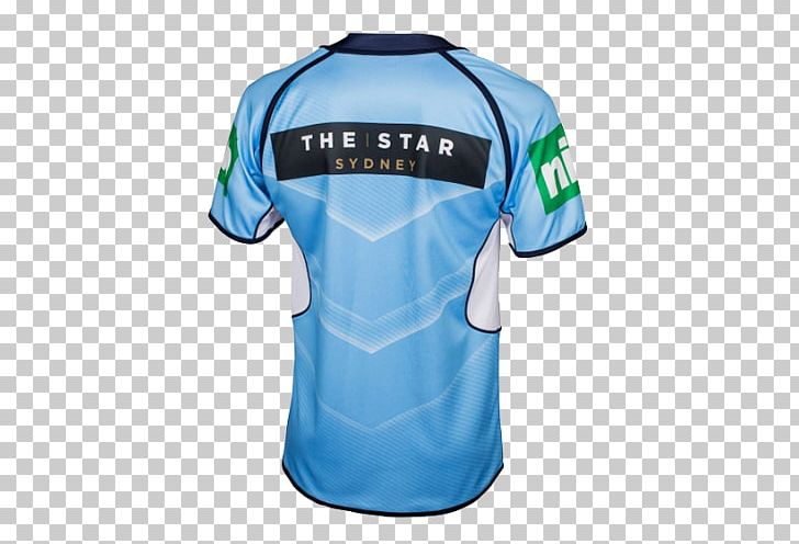 New South Wales Rugby League Team 2016 State Of Origin Series T-shirt National Rugby League PNG, Clipart, 2016 State Of Origin Series, Active Shirt, Blue, Brand, Clothing Free PNG Download