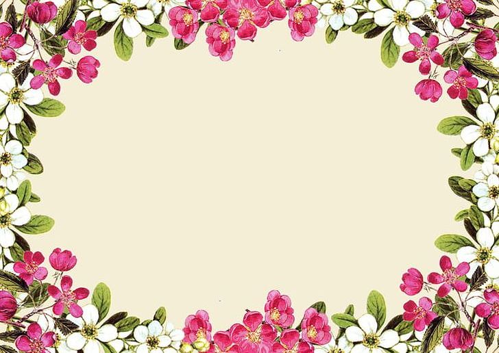 Frame Flower Wedding Invitation PNG, Clipart, Blossom, Border Frames, Branch, Cherry Blossom, Drawing Free PNG Download