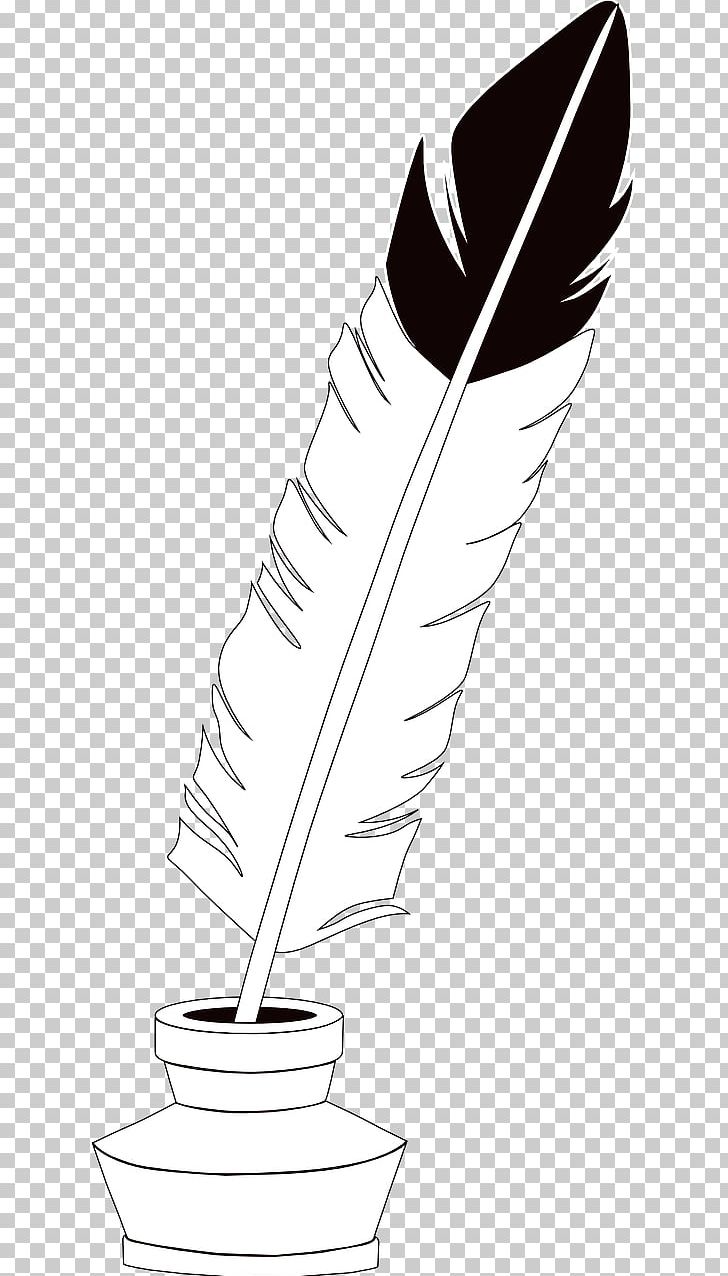 Ink Quill PNG, Clipart, Black And White, Drawing, Feather, Finger, Hand Free PNG Download