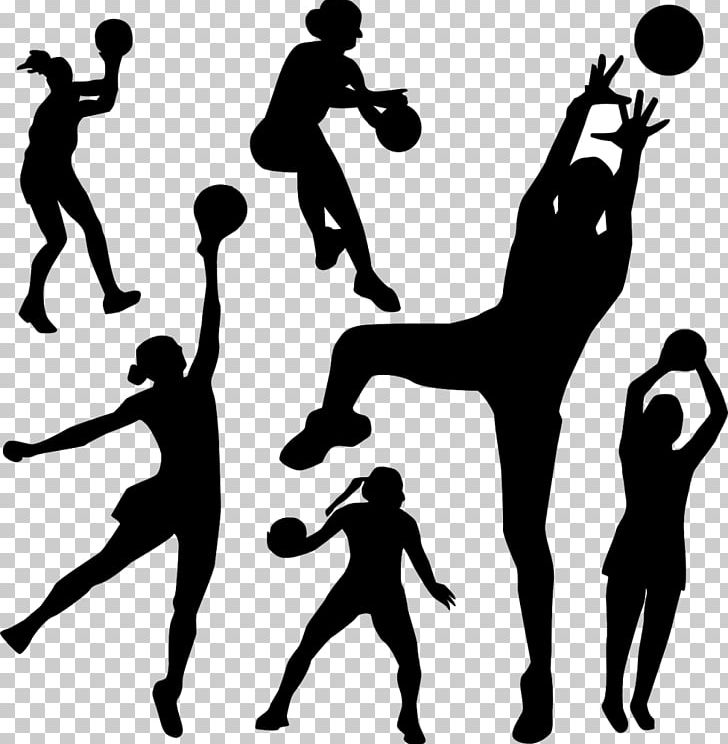 Basketball Sport Netball PNG, Clipart, Athlete, Ball, Ball Game, Basketball, Black And White Free PNG Download
