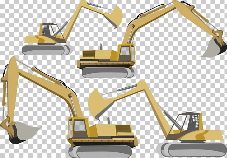 Bulldozer Excavator Heavy Equipment Euclidean PNG, Clipart, Angle, Architectural Engineering, Backhoe, Bobcat Company, Cartoon Excavator Free PNG Download