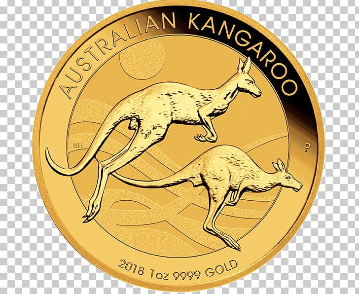 Perth Mint Australian Gold Nugget Kangaroo Bullion Coin PNG, Clipart, Animals, Australia, Australian Gold Nugget, Bullion Coin, Carnivoran Free PNG Download