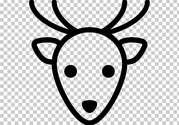Reindeer Computer Icons Moose PNG, Clipart, Animals, Antler, Black And White, Christmas, Computer Icons Free PNG Download