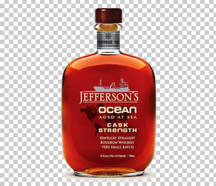 Bourbon Whiskey Distilled Beverage Jefferson's Bourbon Cask Strength PNG, Clipart,  Free PNG Download