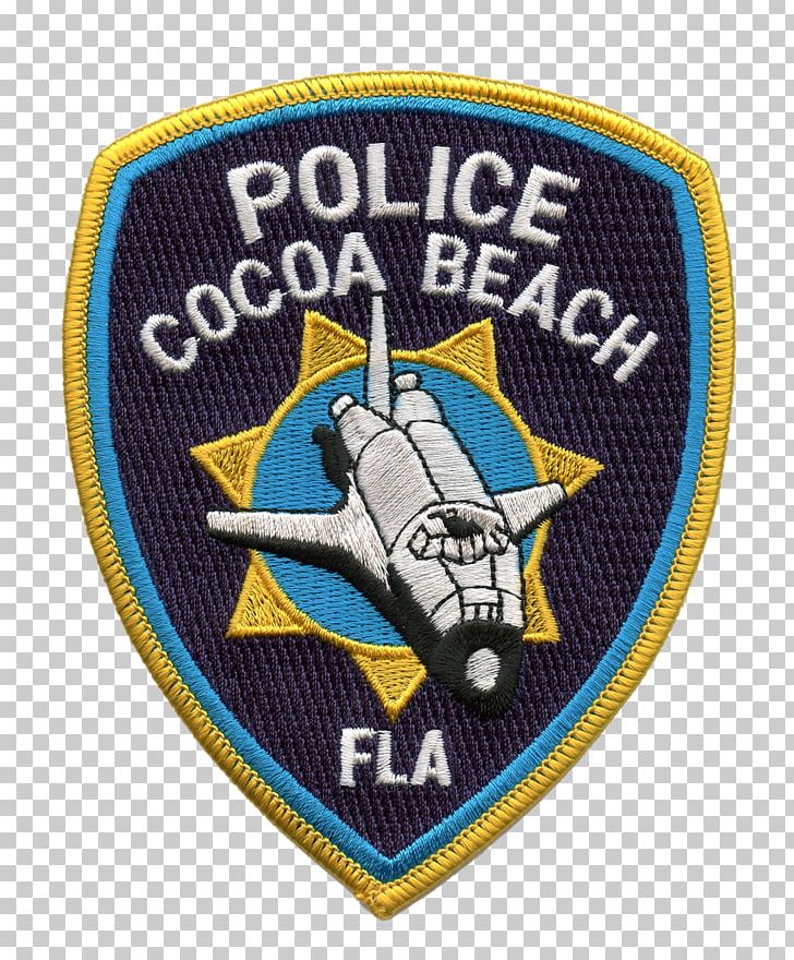 Cocoa Beach Badge Police Officer PNG, Clipart, Badge, Brand, Cocoa, Cocoa Beach, Emblem Free PNG Download