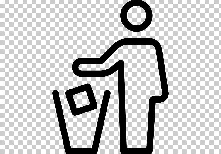 Litter Waste Computer Icons PNG, Clipart, Area, Black And White, Brand, Citizen, Clip Art Free PNG Download
