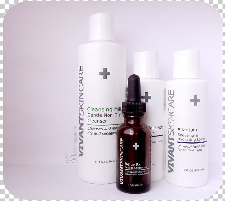 Lotion Vivant Skin Care Mandelic Acid 3-in-1 Exfoliating Cleanser Retinol PNG, Clipart, Acne, Cleanser, Cream, Exfoliation, Liquid Free PNG Download