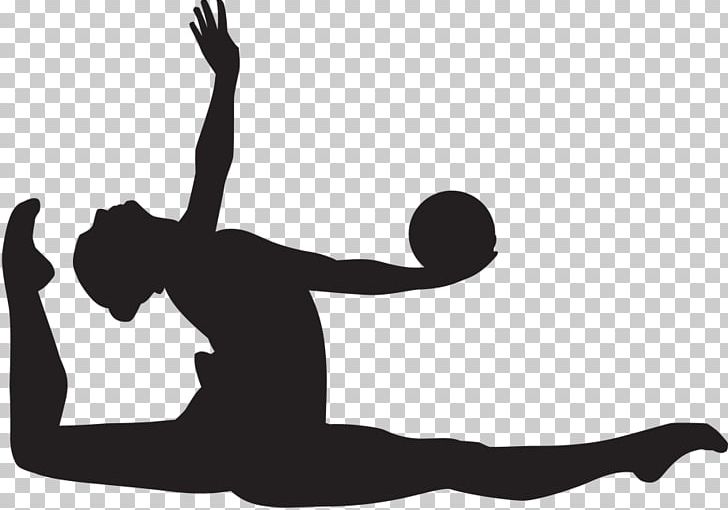Rhythmic Gymnastics Sport Silhouette PNG, Clipart, Acrobatic Gymnastics, Acro Dance, Arm, Balance, Ball Free PNG Download