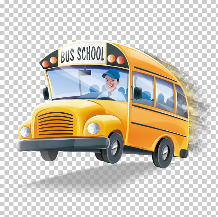 School Bus PNG, Clipart, Bus, Bus Vector, Cartoon, Compact Car, Encapsulated Postscript Free PNG Download