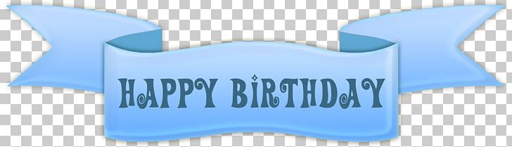 Birthday Banner Gift PNG, Clipart, Balloon, Banner, Birthday, Blue, Brand Free PNG Download