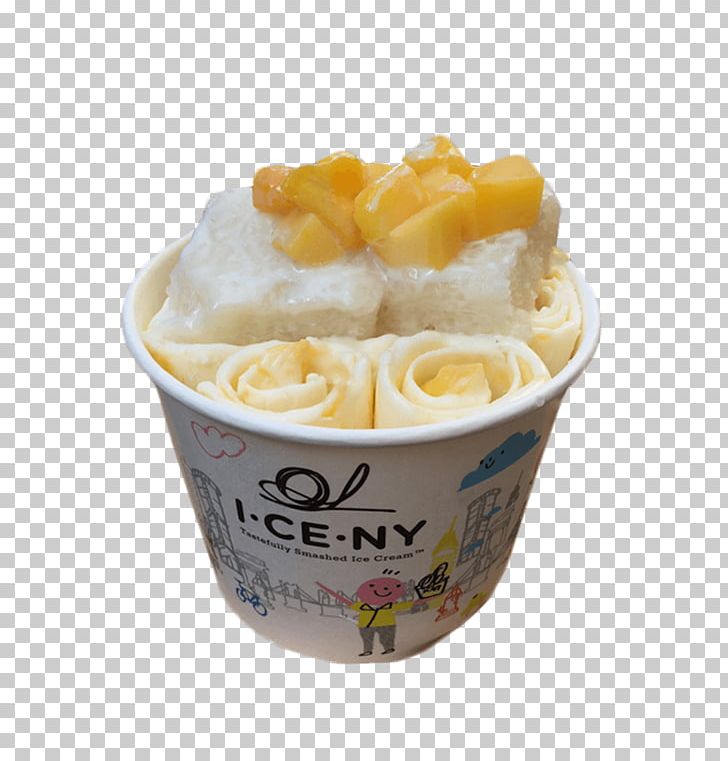 Gelato Frozen Yogurt Stir-fried Ice Cream PNG, Clipart, Commodity, Cream, Dairy Product, Dessert, Dish Free PNG Download