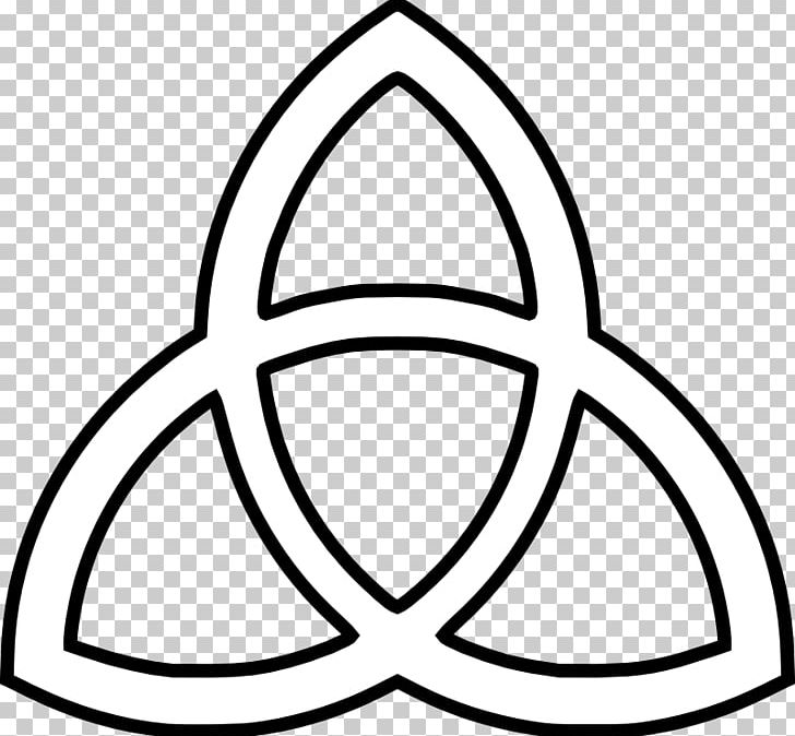 trinity symbol black