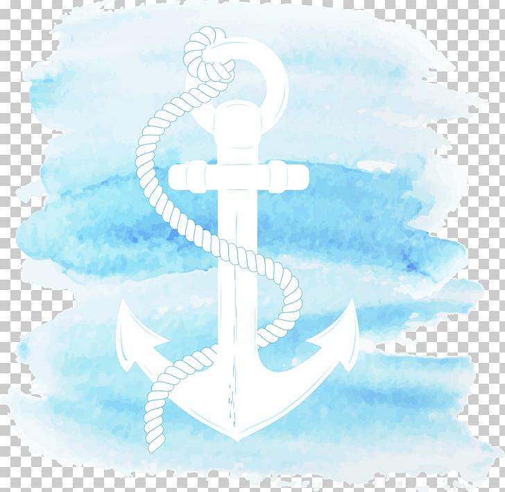 Anchor Watercolor Painting Curtain PNG, Clipart, Anchors, Blue, Canvas, Computer Wallpaper, Happy Birthday Vector Images Free PNG Download