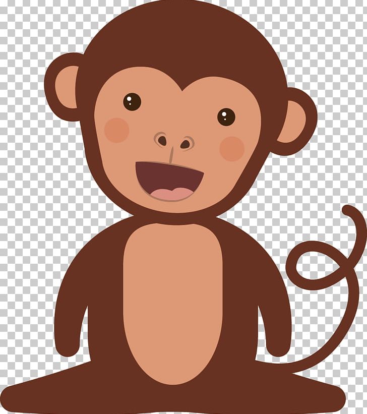 Monkey Primate Common Chimpanzee Euclidean Illustration PNG, Clipart, Animals, Black Monkey, Carnivoran, Cartoon, Cartoon Monkey Free PNG Download