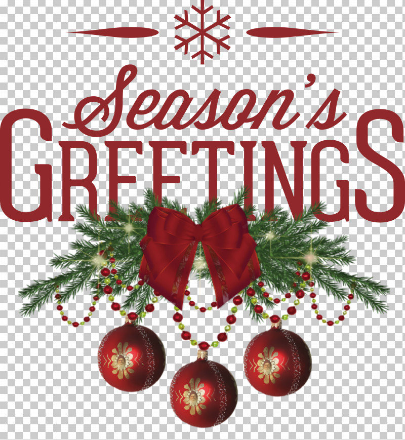 Seasons Greetings Christmas Winter PNG, Clipart, Bauble, Christmas, Christmas Day, Holiday, Holiday Ornament Free PNG Download