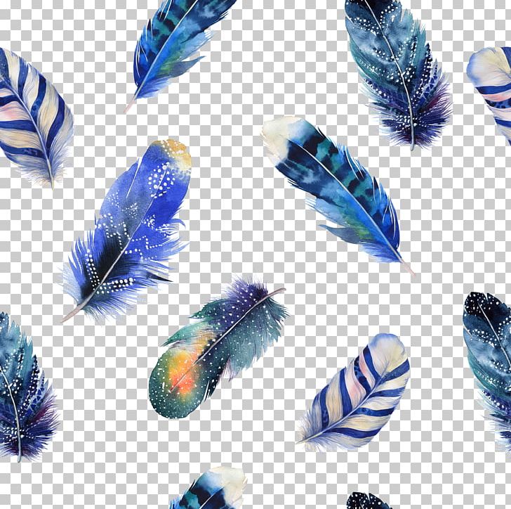 Bird Feather Watercolor Painting Drawing Illustration PNG, Clipart, Animals, Bird, Bitmap Textures, Bohochic, Color Free PNG Download
