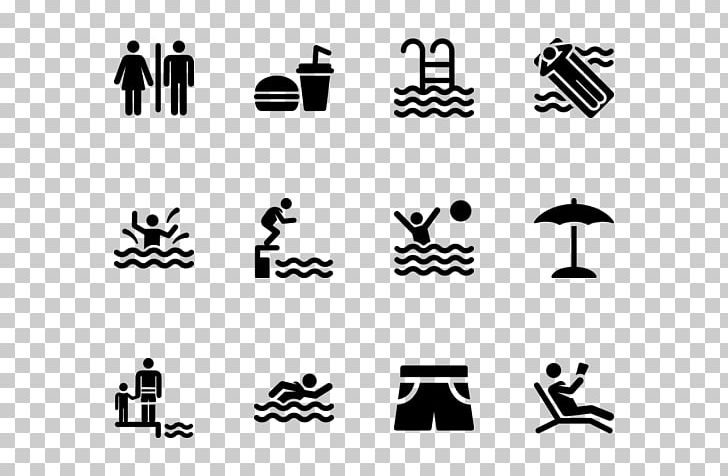 Swimming Pool Computer Icons Graphics PNG, Clipart, Angle, Area, Black, Black And White, Brand Free PNG Download
