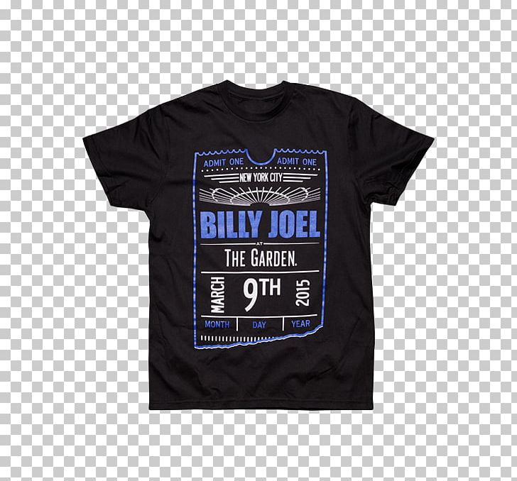 T-shirt Logo Sleeve Font PNG, Clipart, Active Shirt, Billy Joel, Black, Black M, Brand Free PNG Download