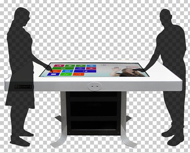 Table Touchscreen Multi-touch Game Advertising PNG, Clipart, Advertising, Communication, Computer Monitors, Desk, Display Device Free PNG Download